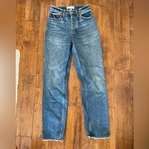 Abercrombie and Fitch Curve Love Dad Jeans High Rise